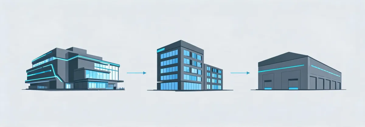Lumileds application support office and lighting laboratory map illustration